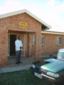 Supervisor on the steps of the Hazyview teachers centre